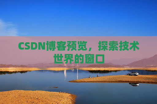CSDN博客预览,探索技术世界的窗口